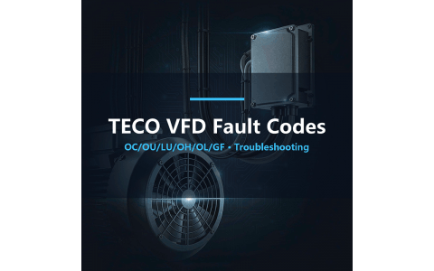 TECO VFD Fault Code List & Troubleshooting (OC/OU/LU/OH/OL/GF)